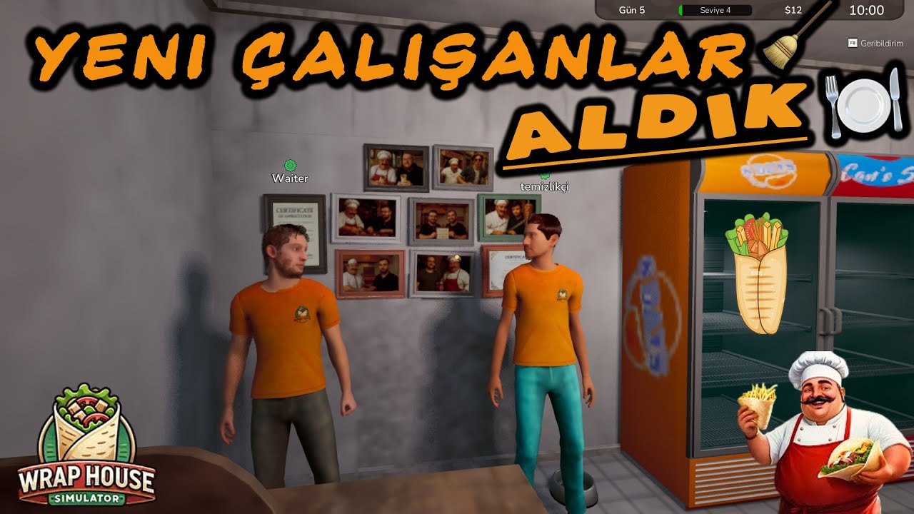 “Dönercide Büyük Gelişme! Yeni Ürünler Açıldı! 🌯🍅 | Wrap Simulator #2”