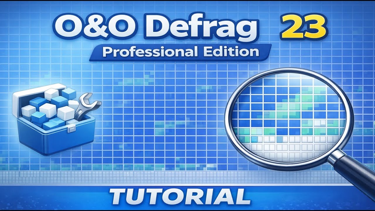O&O Defrag 23 Professional Edition Tutorial