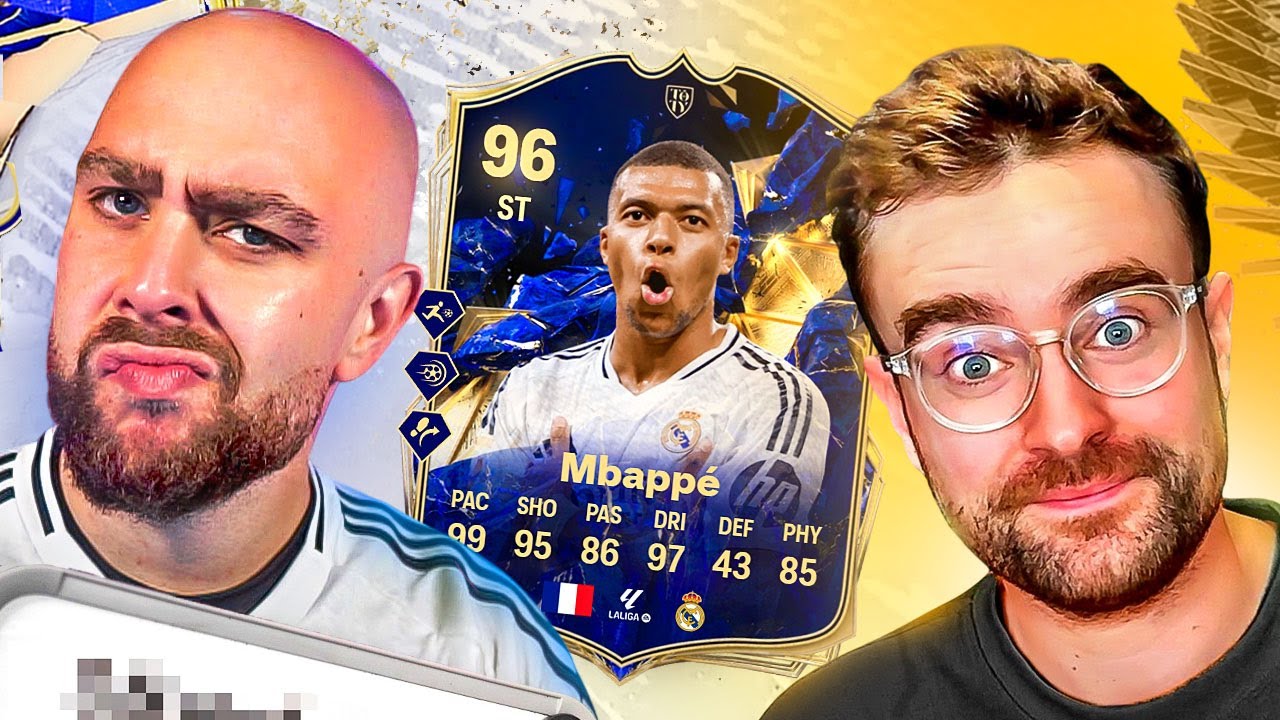 FC25 Squad Builder Showdown! TEAM OF THE YEAR MBAPPE!!!