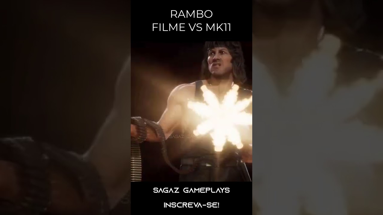 Rambo MK11 Vs Filme 