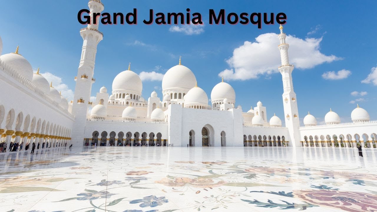 Grand Jamia Mosque in Karachi, Pakistan | A Majestic Symbol of Islamic Architecture