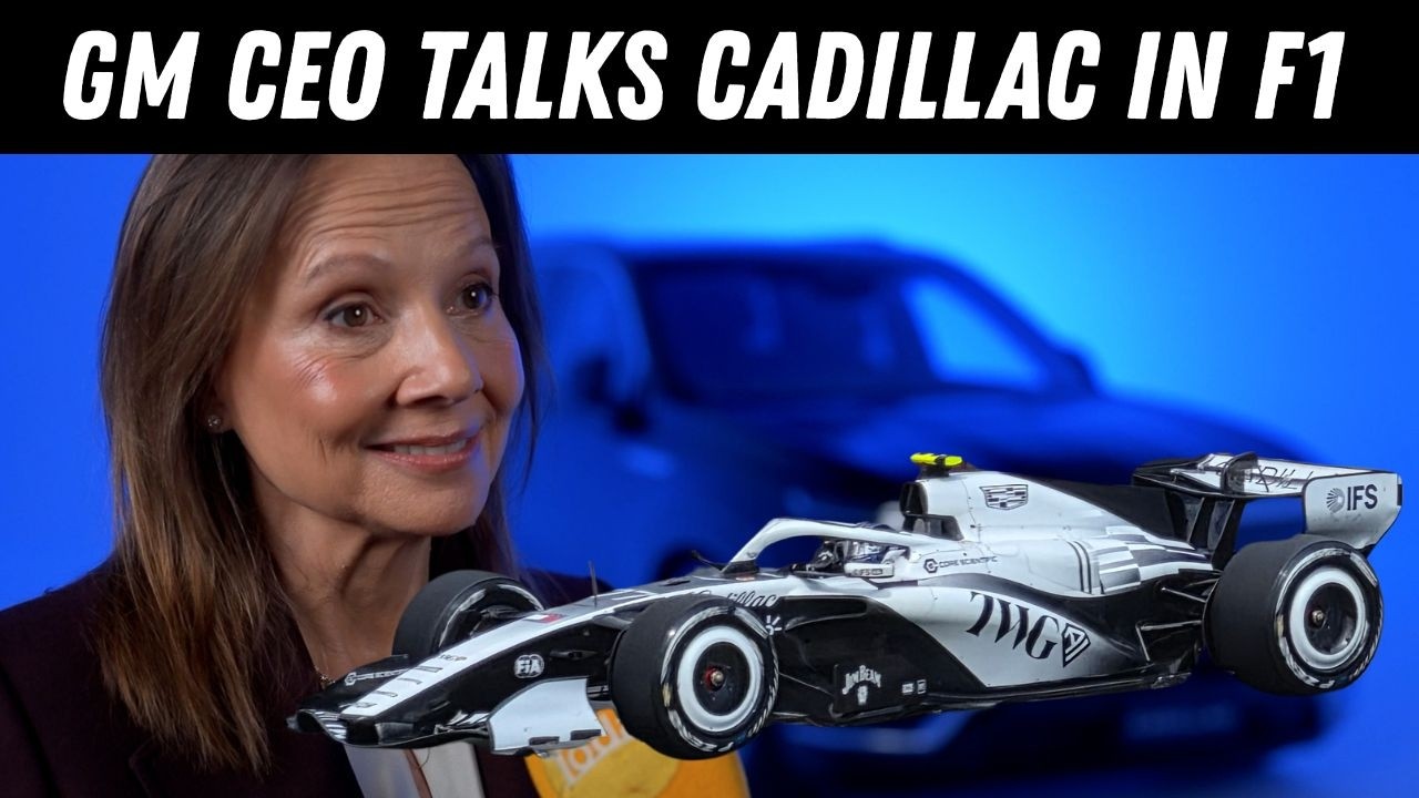 Генеральный директор GM Мэри Барра рассказывает о Cadillac в Формуле-1 и ожиданиях команды.
