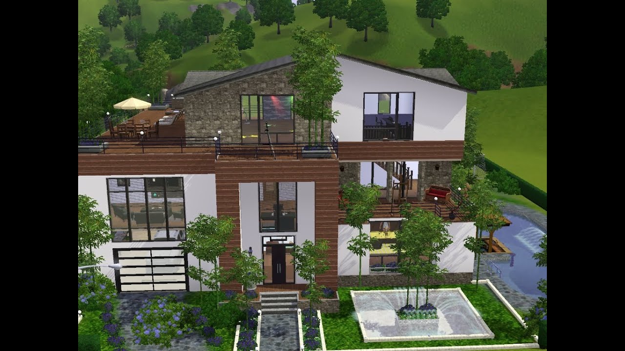 Sims 3 - Haus bauen - Let's build - Viel Platz für Familie Heineken