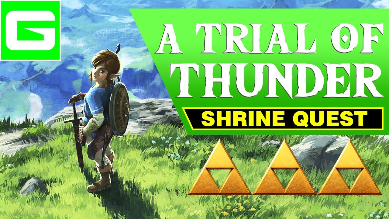 Trial of Thunder Shrine Quest (Toh Yahsa Shrine) Guide Walkthrough - Breath of the Wild #Zelda