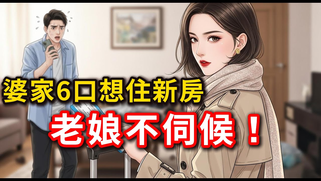 【家庭伦理】「你買房就是為了伺候我們！」婆婆攜全家入住新房，我留下一屋子空氣，今年堅決不當免費保姆！這結局太爽了！#有聲小說 #為人處事 #人生智慧 #情感故事