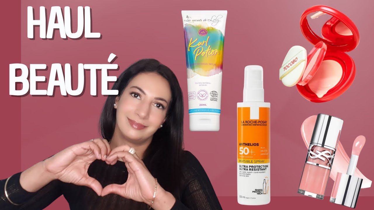 HAUL BEAUT&Eacute; : skincare , solaire , cheveux et kbeauty