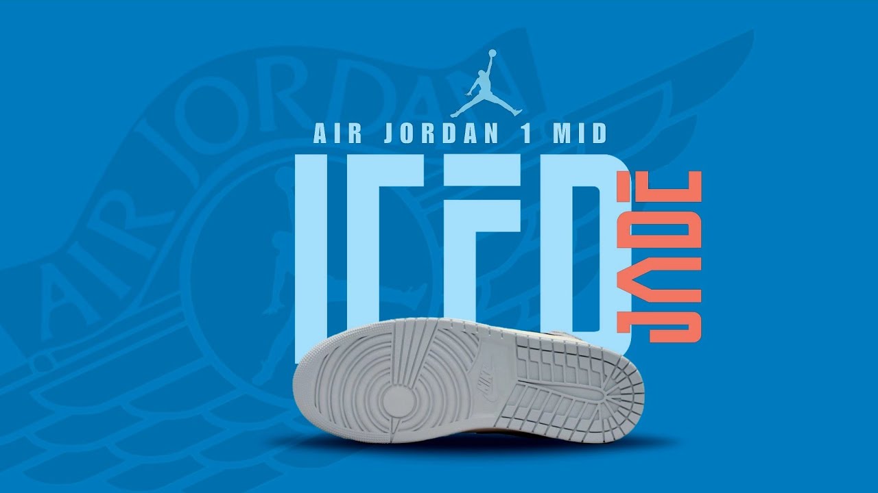 Air Jordan 1 Mid ICED JADE &mdash; расцветка 2026 года, которую вам НУЖНО увидеть!