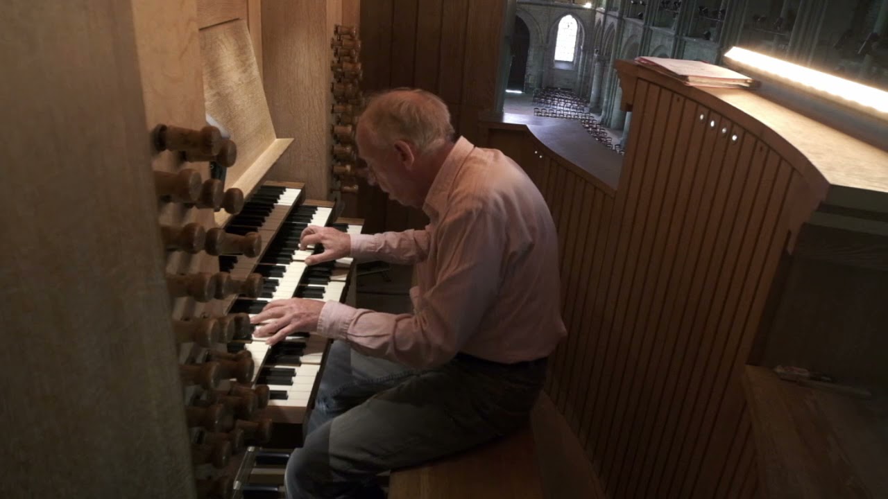Philippe Lefebvre, improvisation aux Grandes Orgues de la basilique Saint Remi de Reims