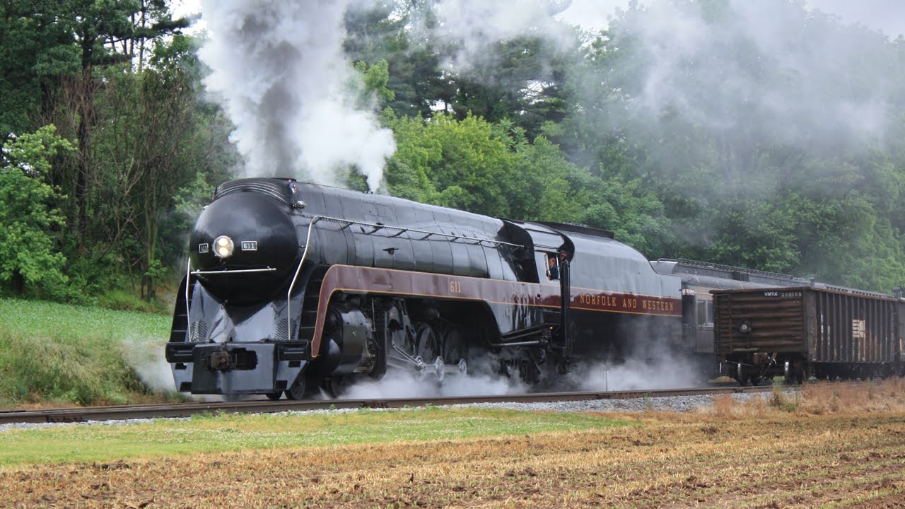 N&W 611's 2021 debut at Strasburg!