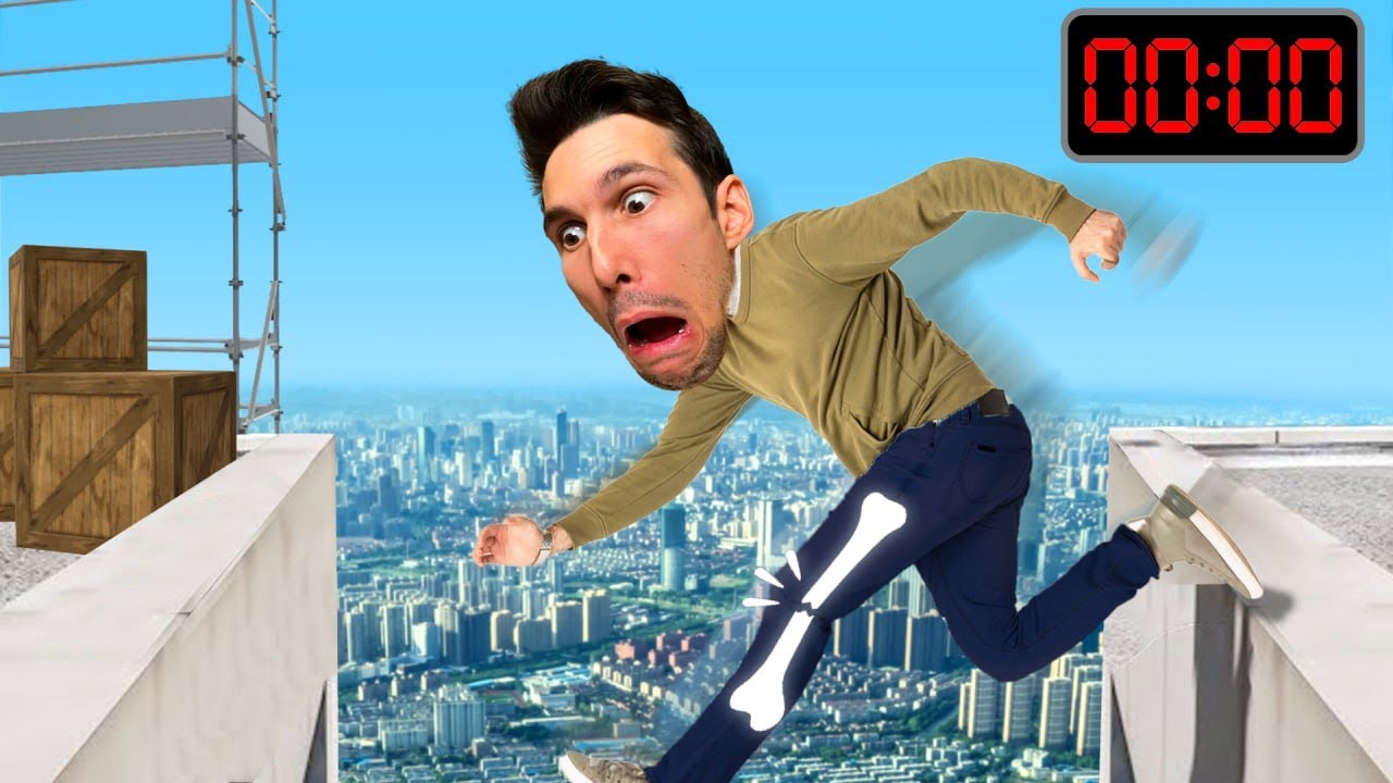 OGNI 60 SECONDI MI SPEZZO le OSSA CON IL PARKOUR!