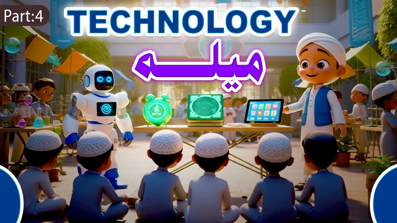 BB Bot Aur Hamza Sath Part 04 | Technology Mela | Hamza AI Cartoon Series | Kids Madani Channel