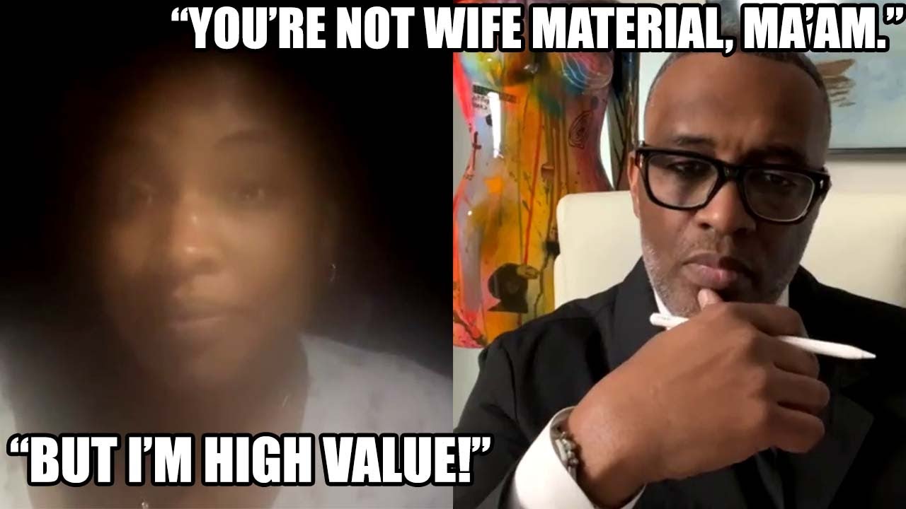 Kevin Samuels Dismantles a 29Yr Old ENTITLED Woman in Under 10 Minutes Who Thinks She Is High Value