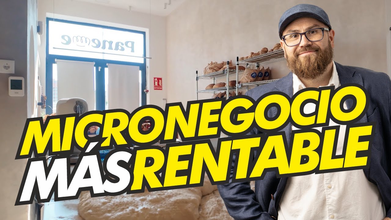 ¿CÓMO una MICROPANADERÍA gana MÁS que una PANADERÍA GRANDE? | Micronegocio real (Paneme)
