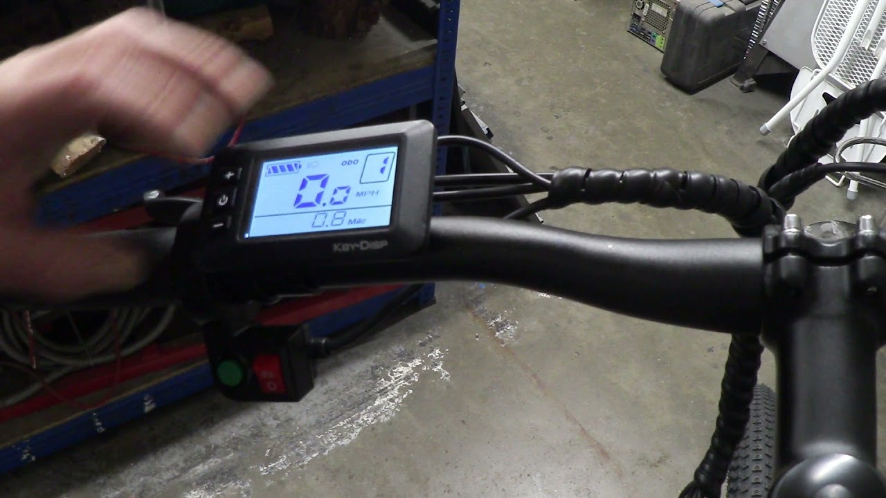1330 The ESKUTE Voyager EBike Controller KBY DISP KD21C