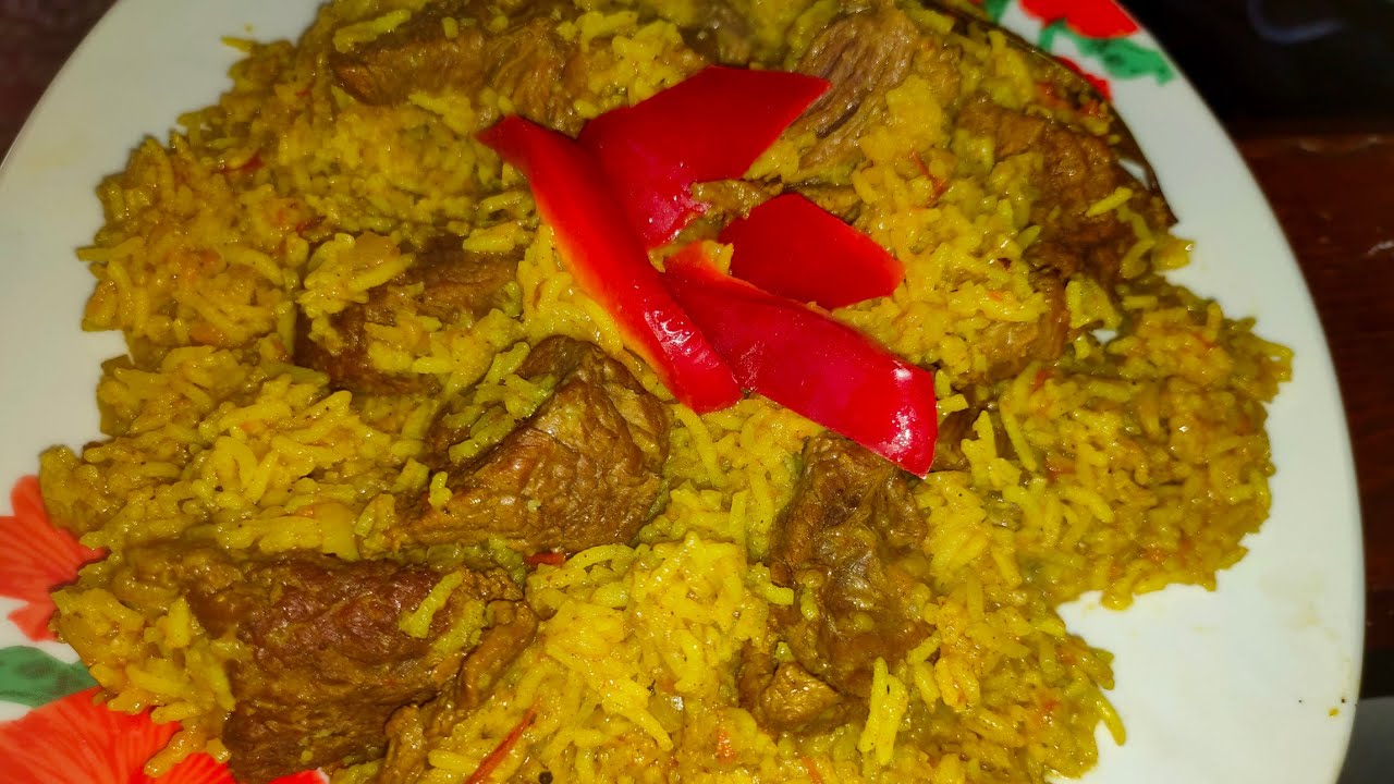 الكبسه باللحم هتعميلها وتدعيلي 😋🙈😉