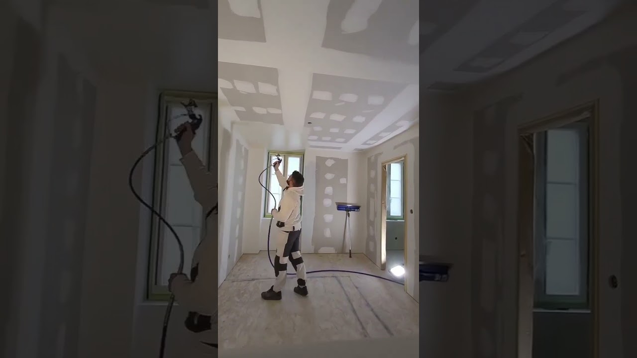 Step up your game with plaster spraying