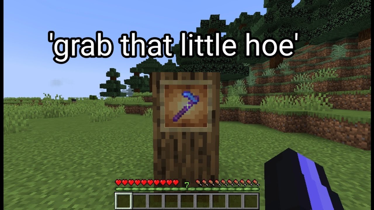 Luke, grab that little hoe