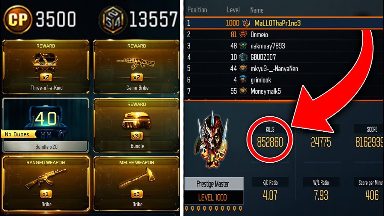 THE GREATEST BLACK OPS 3 ACCOUNT EVER...