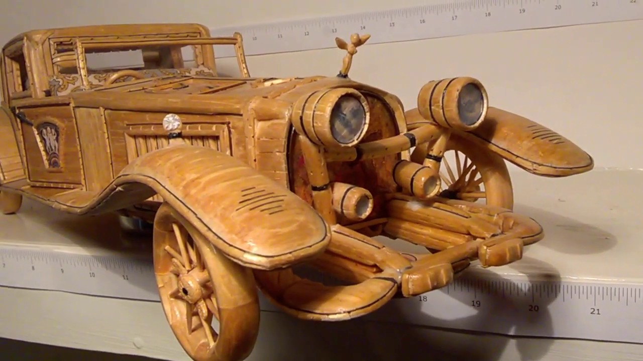 Amazing Matchstick Model Car
