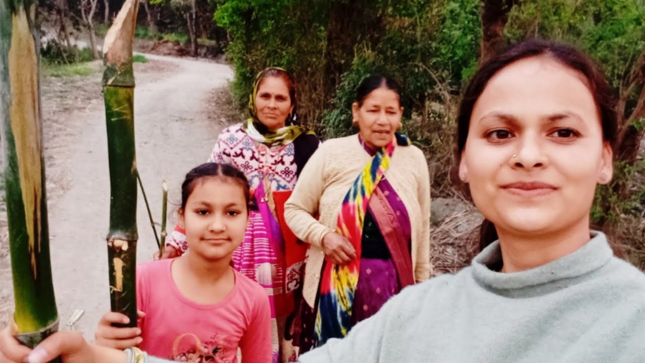 Gharat Par Gehun Pisvane 😱 | Bansh Ke Dande Ki Mehnat😇 | Daily Vlog
