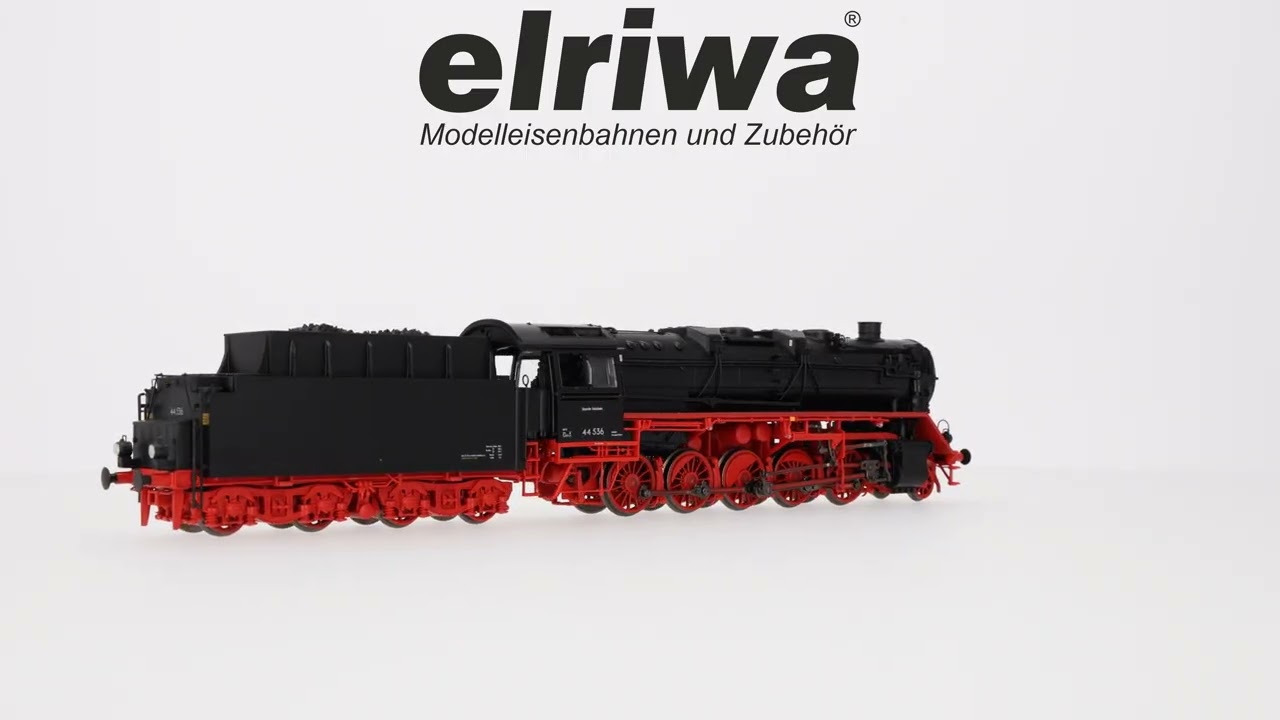Brawa 70048 / Brawa 70050 - Dampflok 44 536, DR, Ep.III, DC-Analog-Basic+ / extra • Spur H0 • 1:87