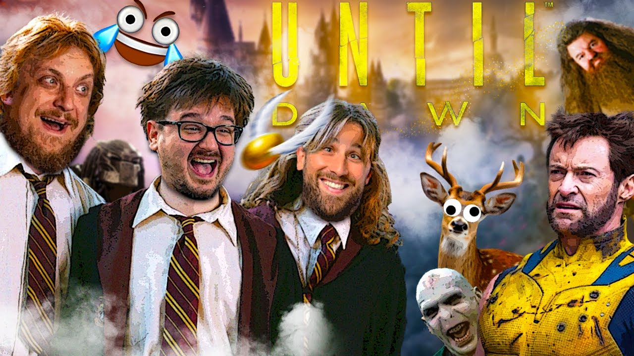 Tűvári Potter és az AZKABANI Nessaly 🧙 | Tripla Dinamit 🧨| TheVR & Nessaj  Until Dawn Remake Montázs