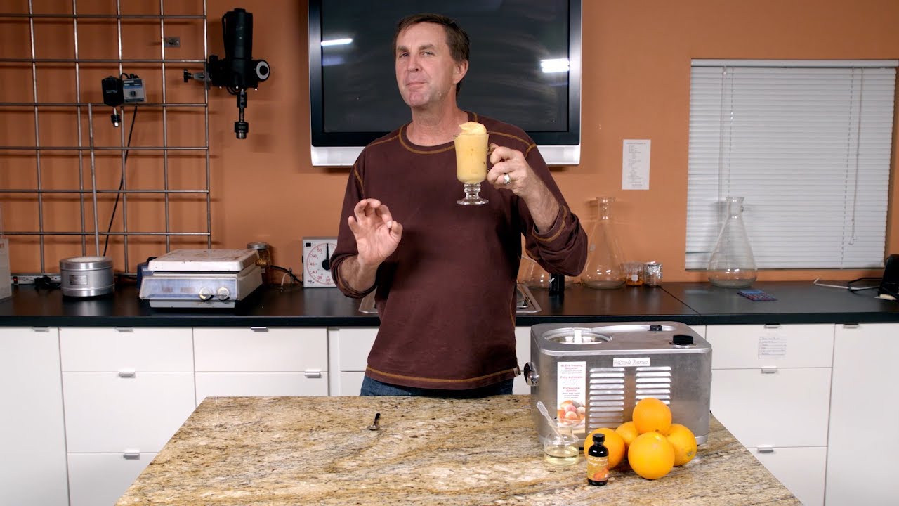 How to Make An Organic Orange Sorbet