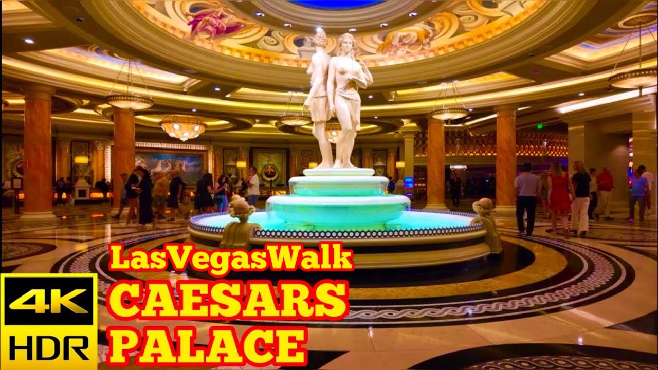 LasVegasWalk • Caesars Palace Hotel and Casino • September 2025 (4K HDR)