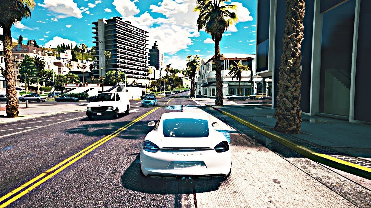 ► GTA 6 REAL LIFE 4K RESOLUTION GRAPHICS | NATUEALVISION INSANE REDUX MOD! GTA V PC GAMEPLAY