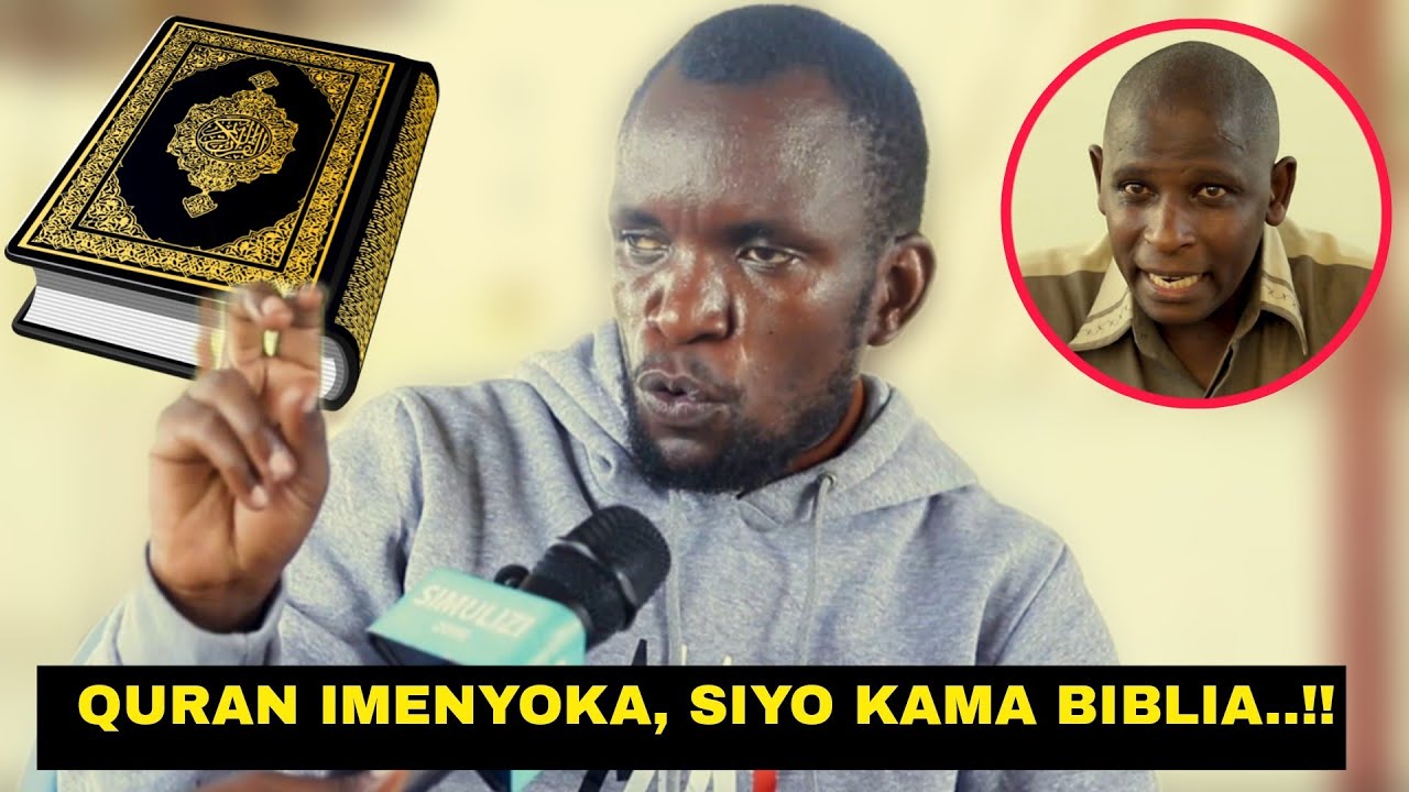 MTUME MUHAMMAD NDIYE MSAIDIZI WA YESU, QURAN IMETOKA KWA MUNGU, UST KIMWERI AMJIBU MWL NDACHA