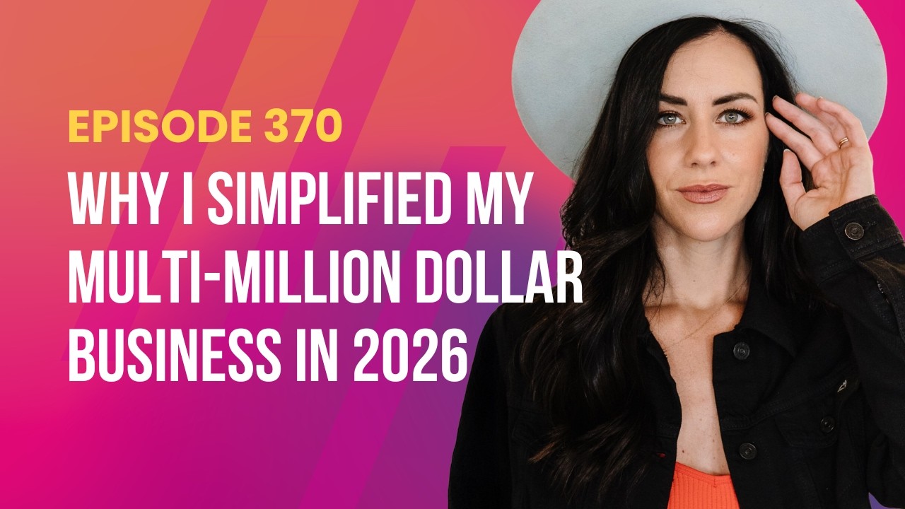 CBC Ep 370: I Built a Multi-Million Dollar Business… Then I Simplified Everything