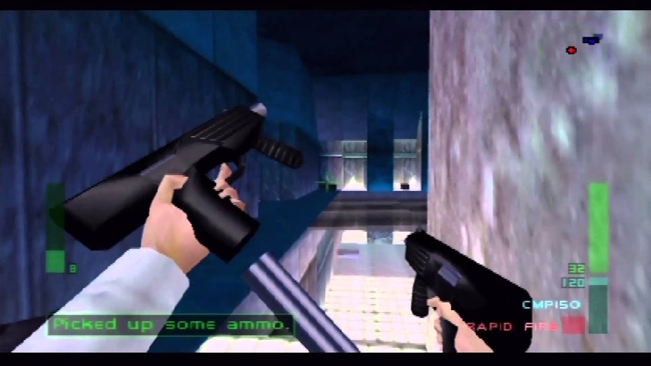 Perfect Dark Combat Simulator Custom Setup (Actual N64 Capture) - Grid