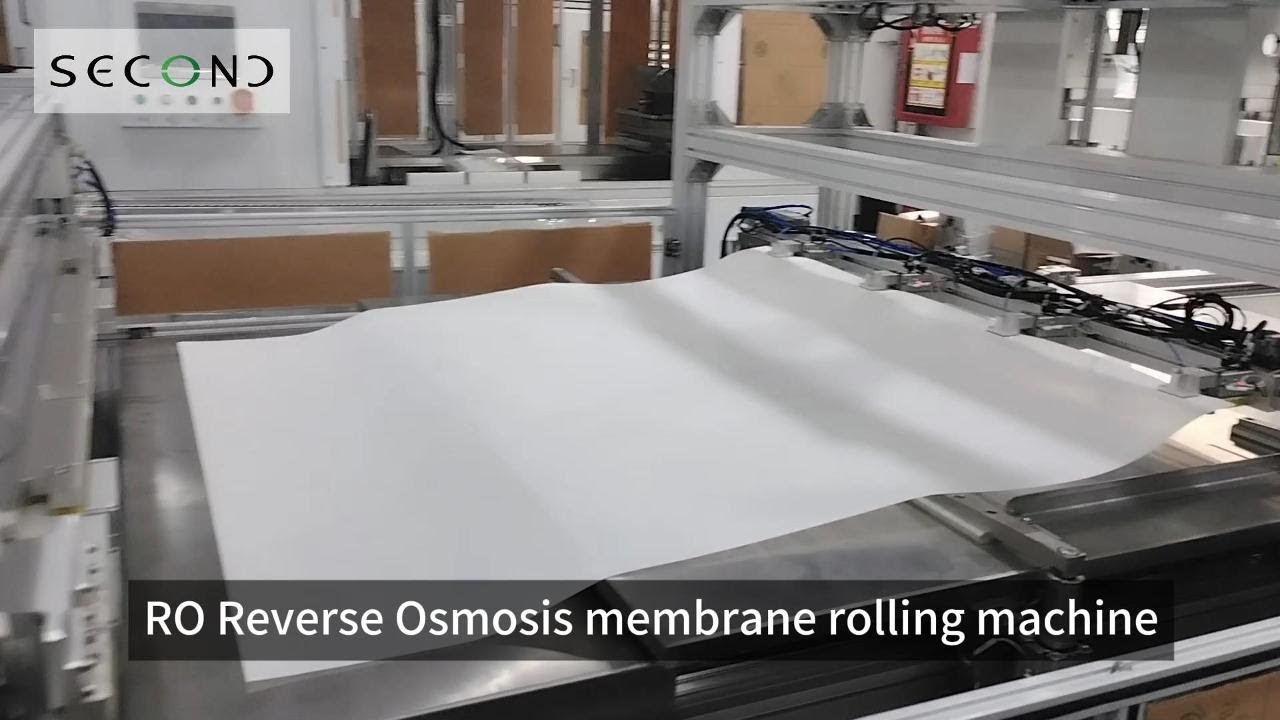 Automatic RO Reverse Osmosis membrane rolling machine #RO #Reverse Osmosis Filter  #