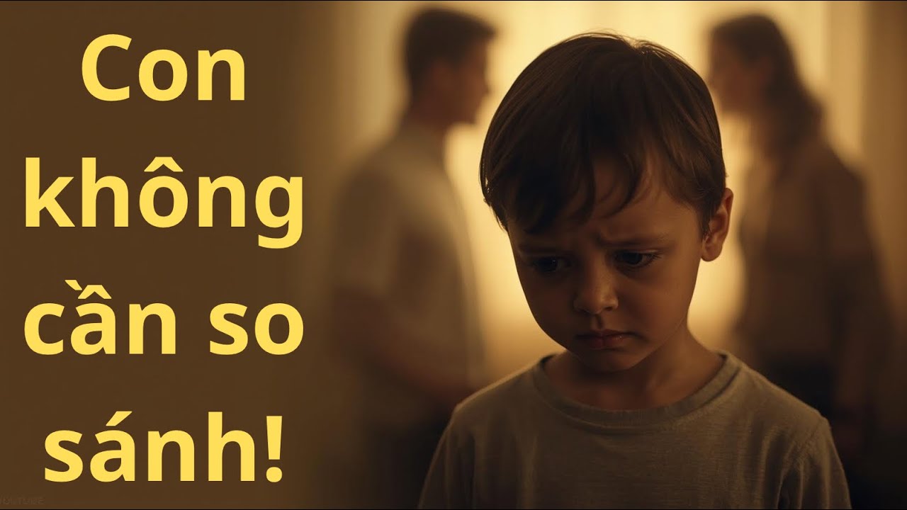 Điều xảy ra trong lòng trẻ khi bị đem ra so sánh