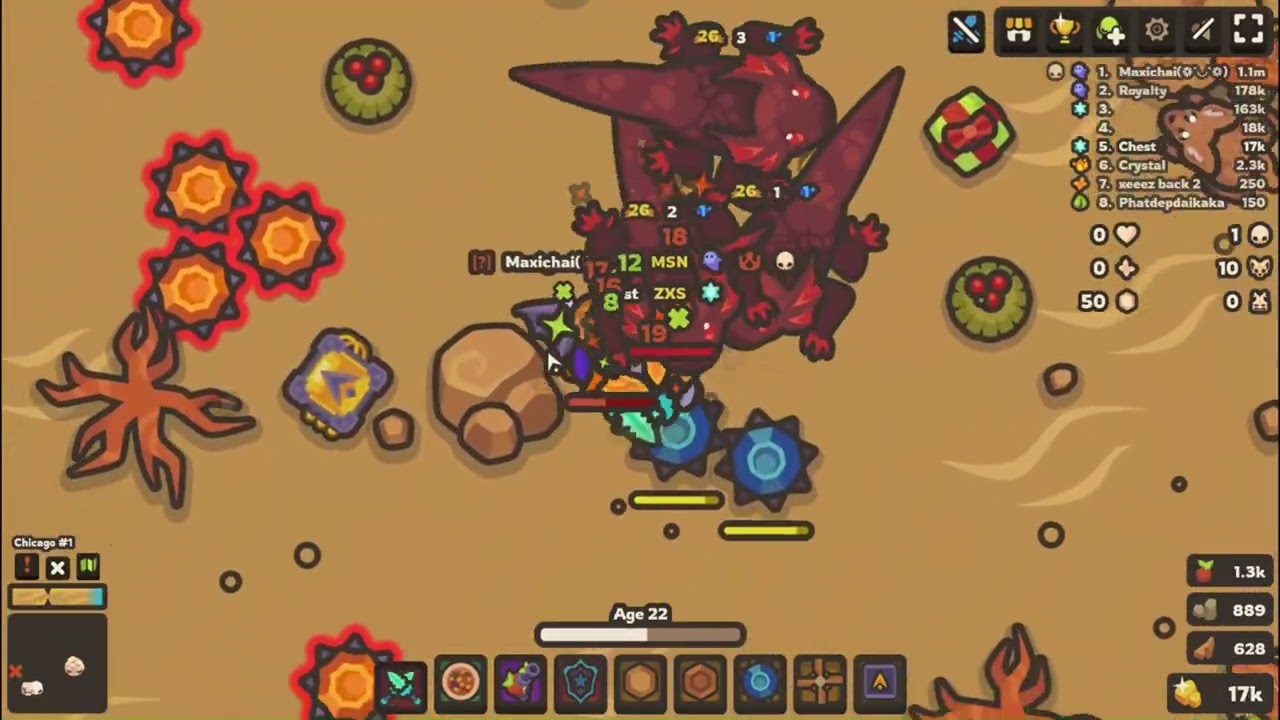 Taming io  Triple Spike Comp #3