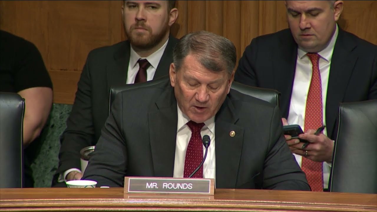 Rounds Questions Witnesses at a Senate Banking, Housing and Urban Affairs Committee Hearing