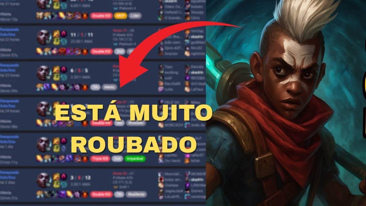 ESSE É O MELHOR CAMPEÃO PARA SUBIR DE ELO ATUALMENTE - EKKO GAMEPLAY