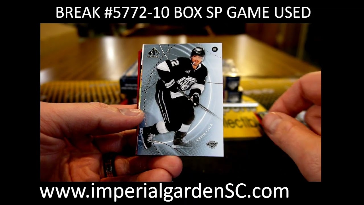 BREAK #5772: 10 BOX 2025-26 #upperdeck SP GAME USED (SPGU) NHL HOCKEY CASE BREAK