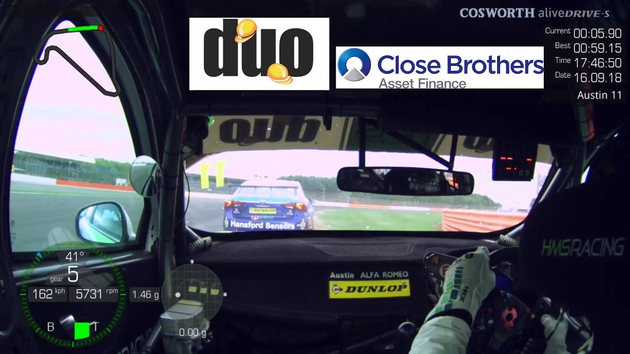 BTCC on board with Rob Austin - Silverstone 2018 Race 3