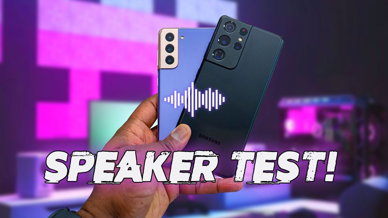 Galaxy S21 Ultra vs Galaxy S21 vs iPhone 12 Pro Max | Speaker Test!