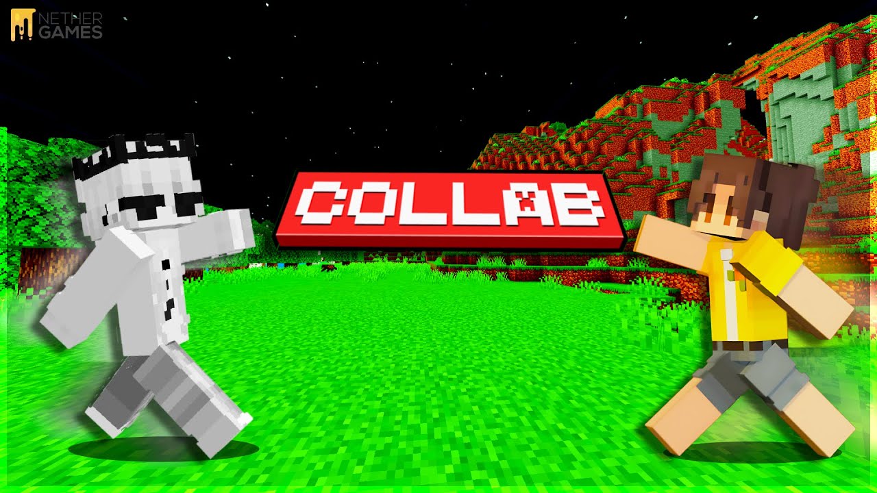 COLLAB WITH @rqbx7n | Fun Bedwars 2v2 Gameplay | NetherGames |