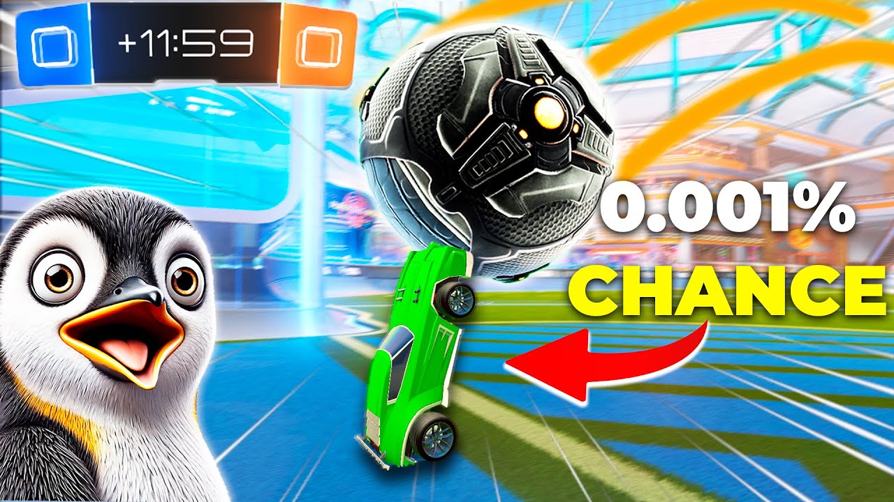 1 in 1,000,000 Moments in Rocket League! #18 (TOP 100)