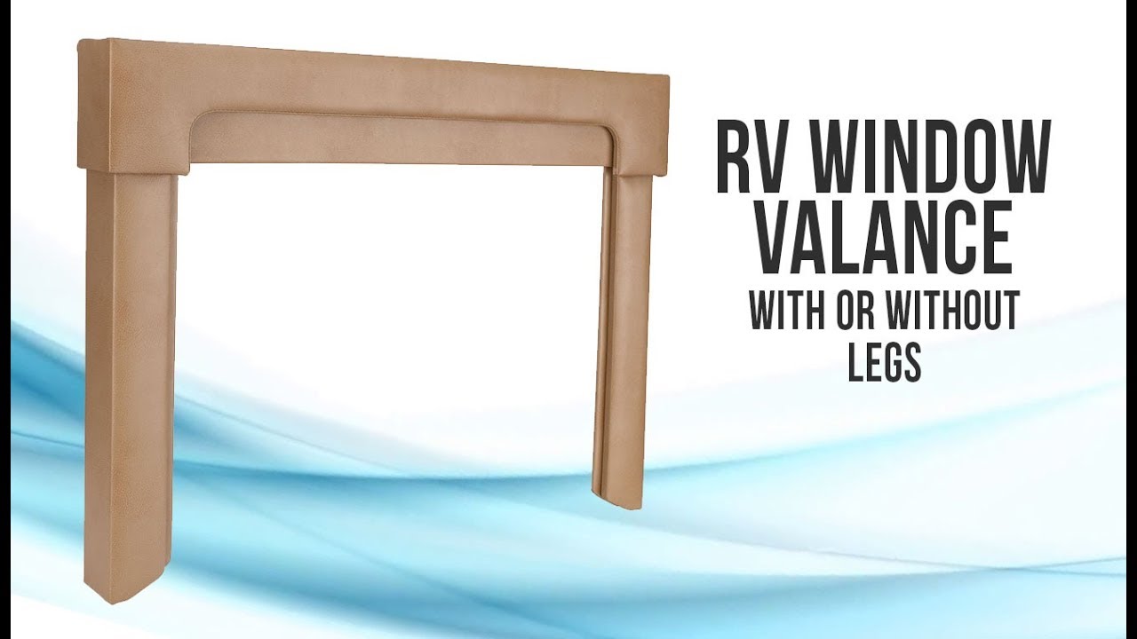 RecPro RV Window Valance (With or Without Legs)