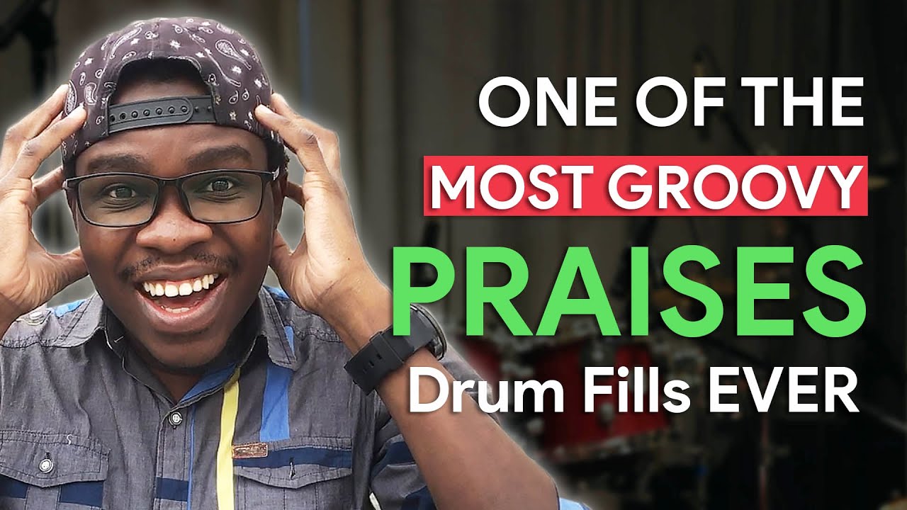 DRUM LESSON - How To Play the MOST GROOVY Praises Drum Fill (African Gospel) | Jaystiqs