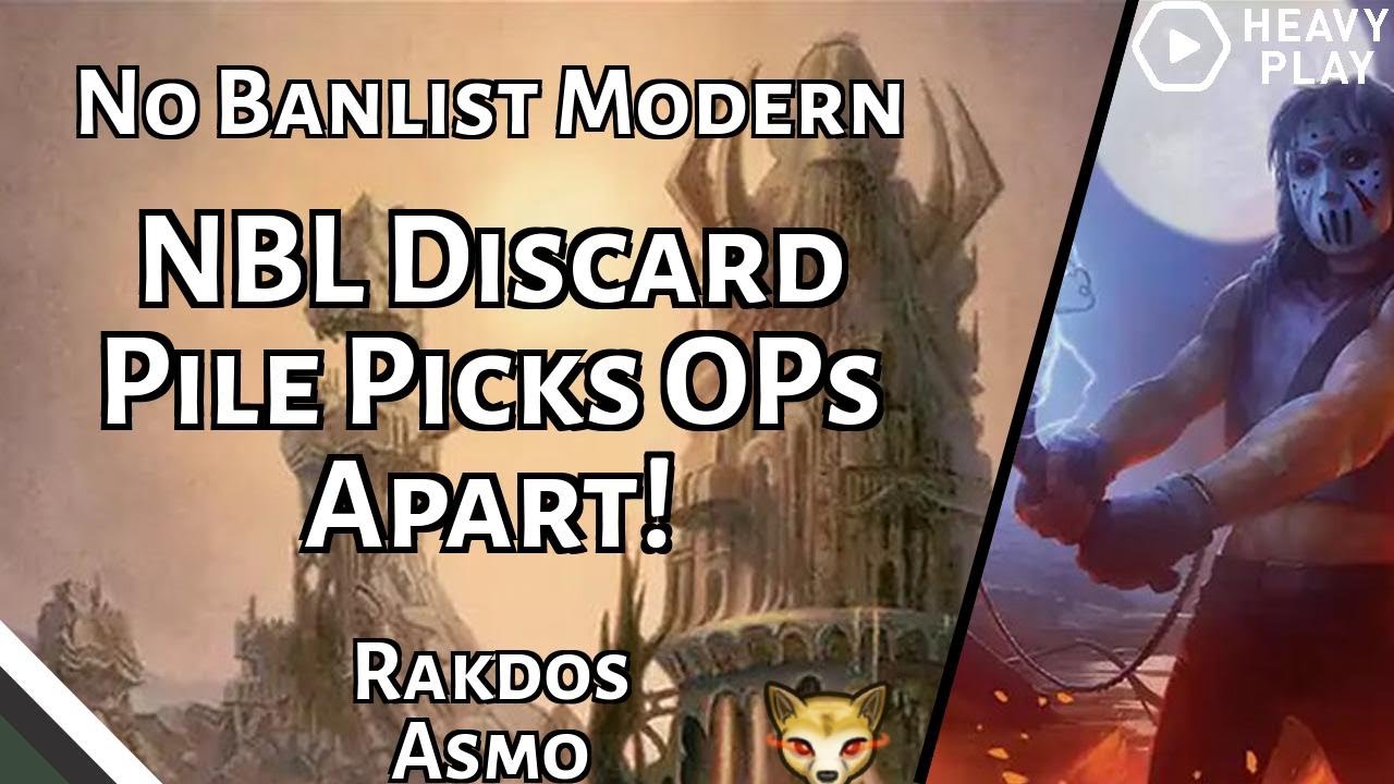 NBL Discard Pile Picks OPs Apart! | Rakdos Asmo | No Banlist Modern | MTGO