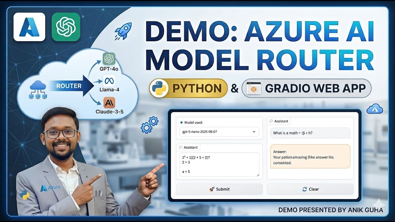 How Azure AI Foundry&rsquo;s Model Router Boosts LLM Efficiency: Smart Model Routing with Python & Gradio