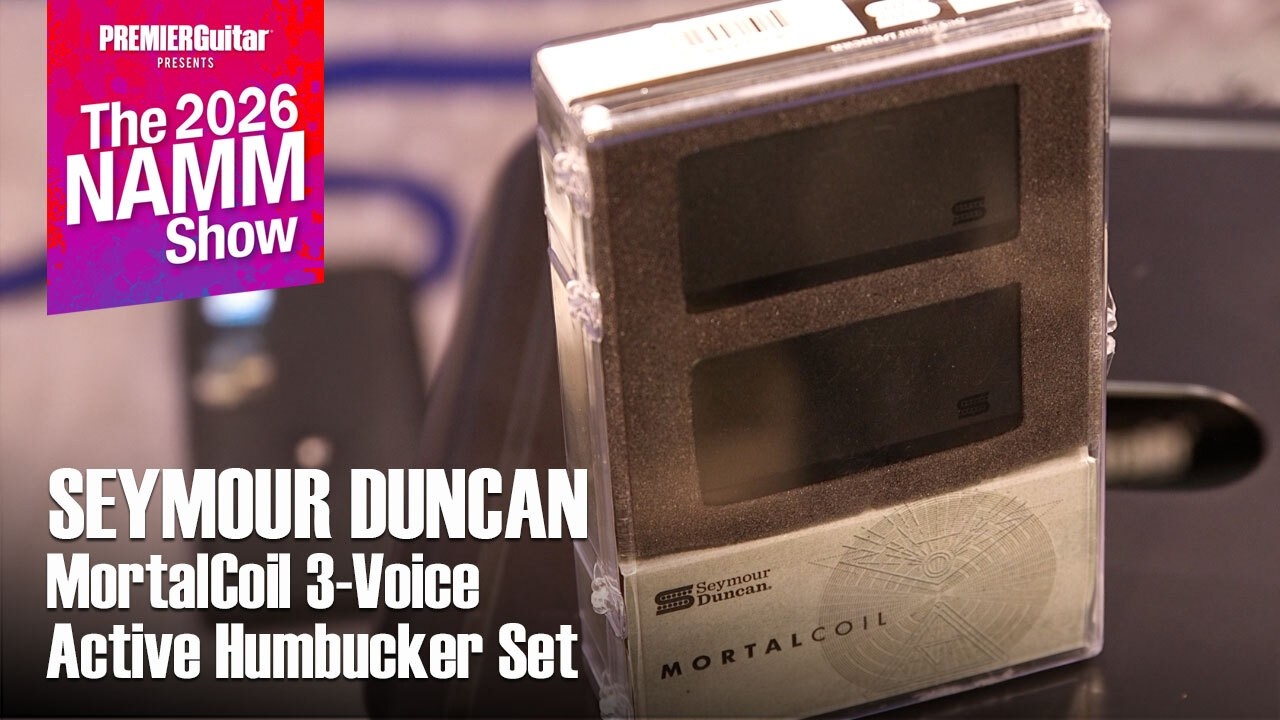 Seymour Duncan - MortalCoil Multiple Voiced Active Humbucker Set I NAMM 2026