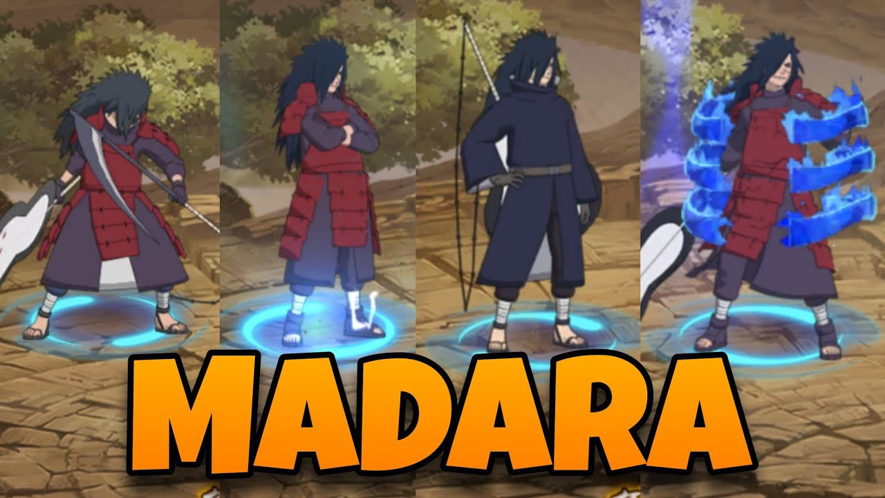 All Madara Gameplay | Naruto Mobile