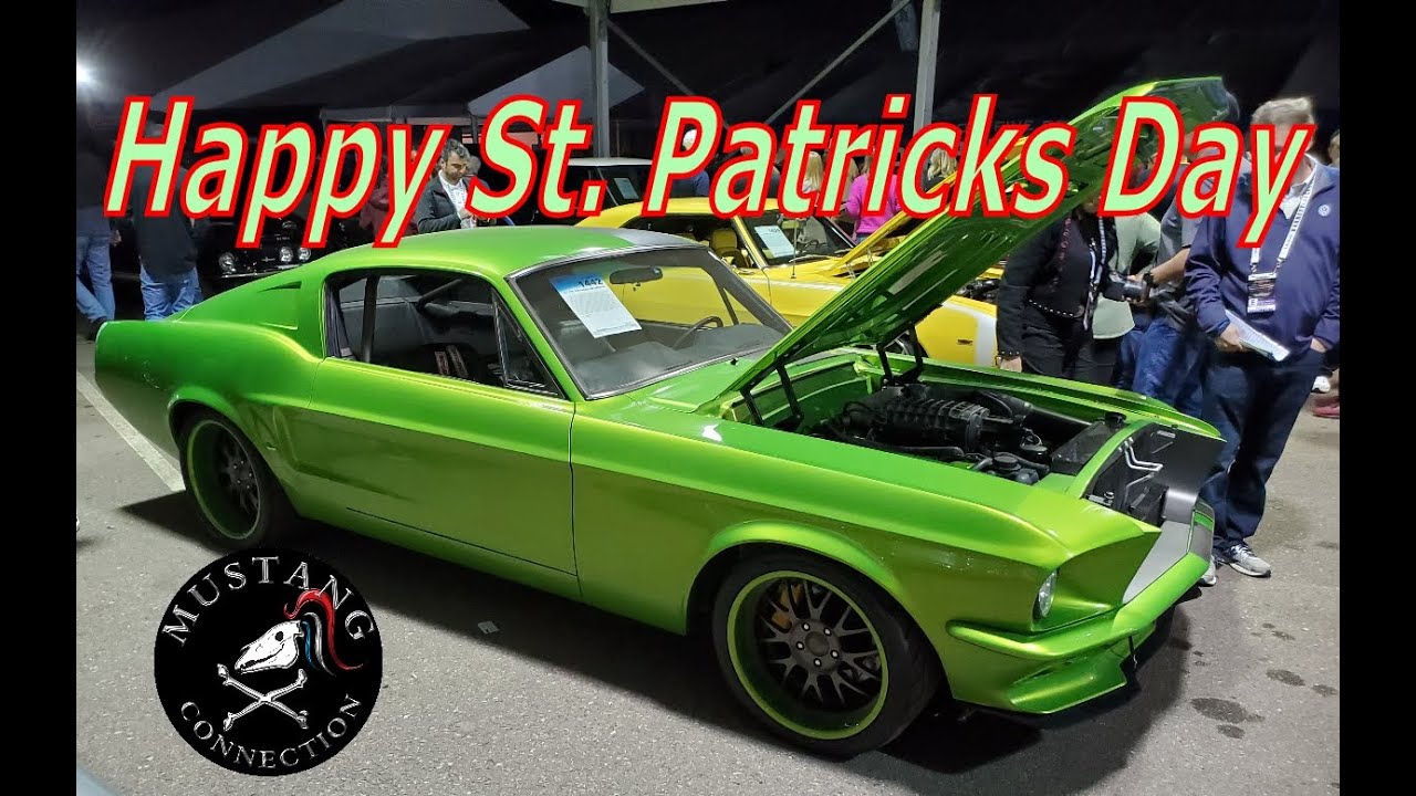 Green Mustangs and Shelby's everywhere Happy St. Patrick's Day from Mustang Connection