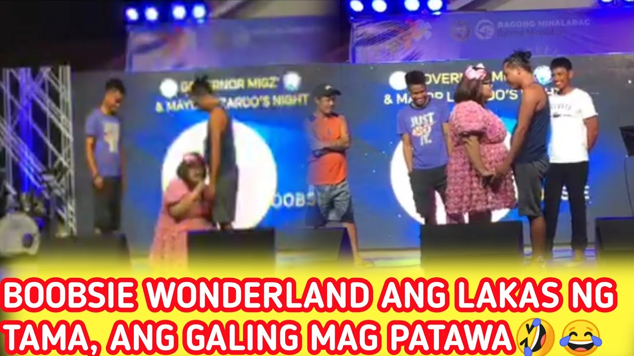 BOOBSIE WONDERLAND, PINATAWA ANG MGA AUDIENCE, NAKA ISA SI KUYA😂